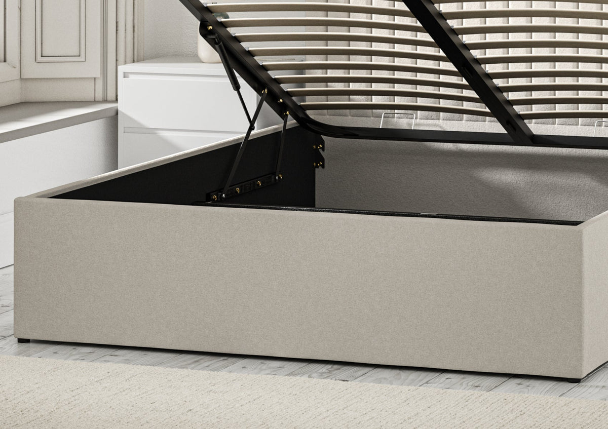 Symphony Classic Arran Natural Klädd Sängstomme med ottomane