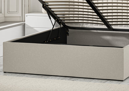 Symphony Classic Arran Natural Klädd Sängstomme med ottomane