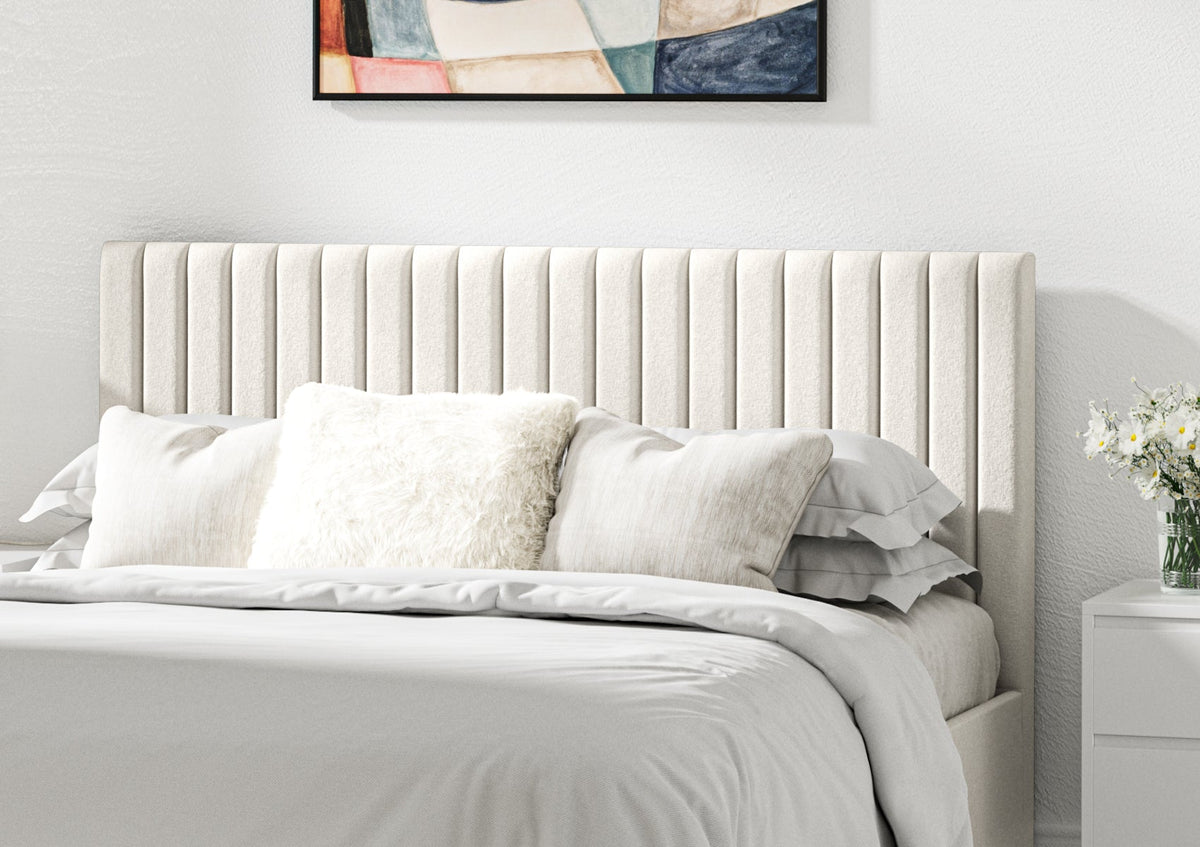 Symphony Classic Arran Natural Klädd Sängstomme med ottomane