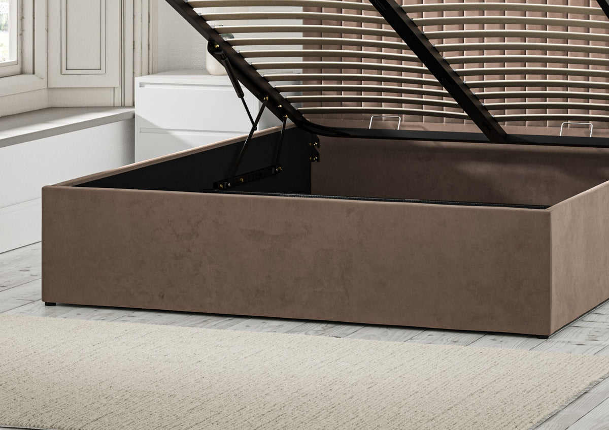 Symphony Classic Hugo Linen Klädd Sängstomme med ottomane