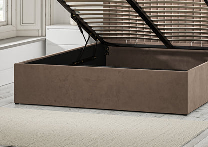 Symphony Classic Hugo Linen Klädd Sängstomme med ottomane