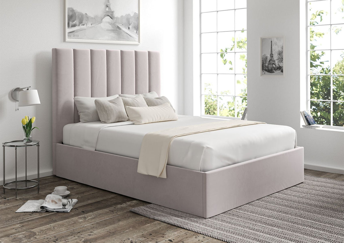 Amalfi Hugo Dove Klädd Sängstomme med ottomane