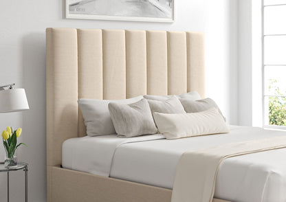 Amalfi Linea Linen Klädd Sängstomme med ottomane