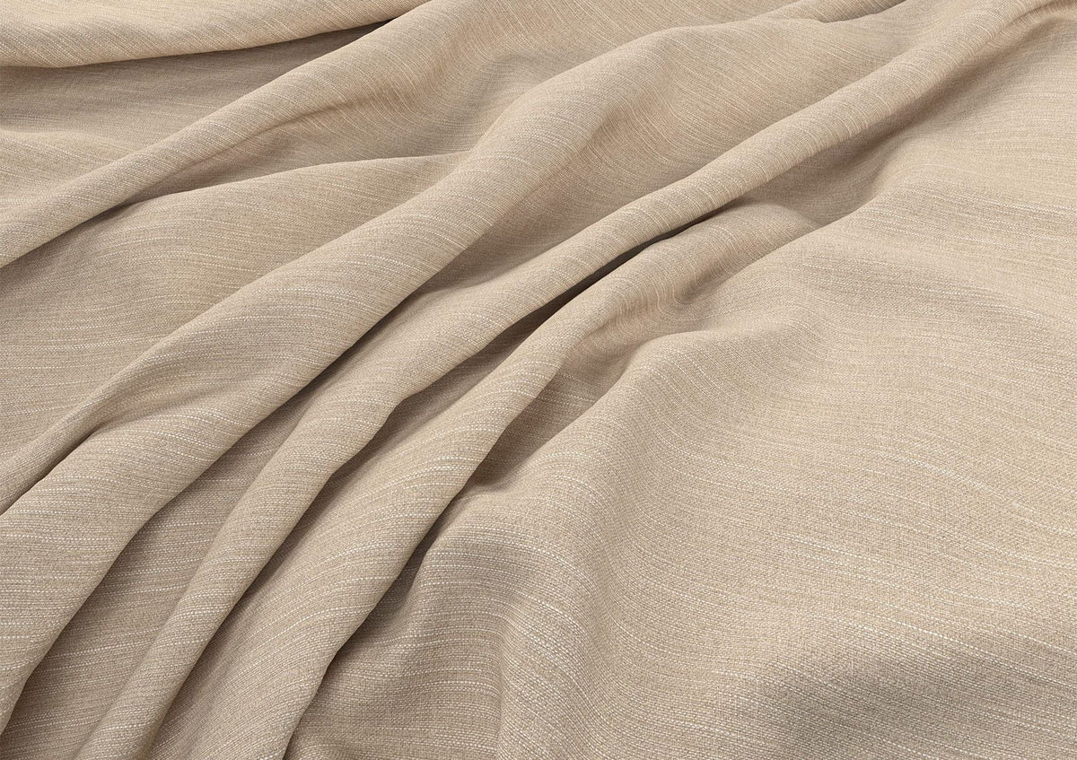 Turin Linea Linen Klädd Sängstomme med ottomane