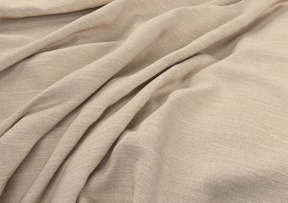 Turin Linea Linen Klädd Sängstomme med ottomane