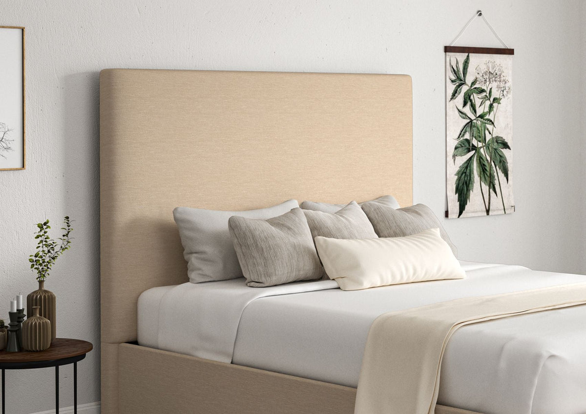 Napoli Linea Linen Klädd Sängstomme med ottomane